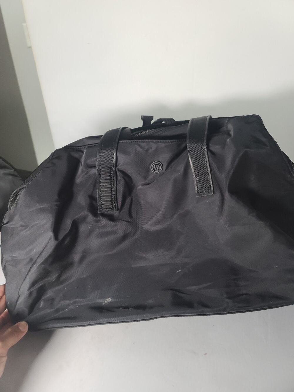 Lululemon Go Getter Black Bag Tote Gym Travel Business